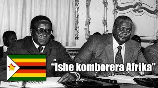 National Anthem of Zimbabwe 19801994  quotIshe Komborera Africaquot [upl. by Moina]