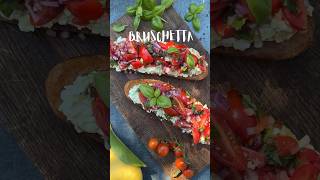 Bruschetta  nem opskrift med hytteost og avocado [upl. by Olivero]