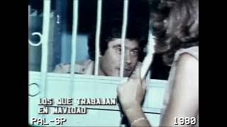 Entrevista a boletero del subte trabajando en plena noche buena  ATC Diciembre 1980 [upl. by Eilrebmik]