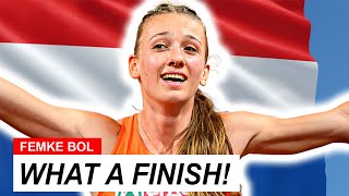 Throwback Femke Bol 400m Hurdles World Record [upl. by Robins]