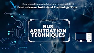 Bus Arbitration Techniques  DivI Group 5 COAA vitpune [upl. by Jenda]