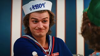 steve harrington being iconic for 9 minutes straight [upl. by Ycnej958]