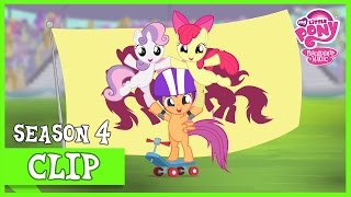 The Crusaders Triumphant Flight To The Finish  MLP FiM HD [upl. by Ahsak]