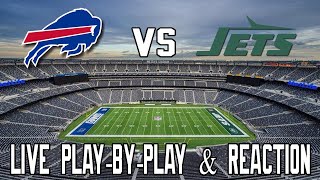 Buffalo Bills vs New York Jets Live PlaybyPlay amp Reaction [upl. by Icul]