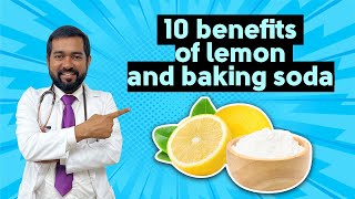 10 benefits of lemon and baking soda  Dr Haque [upl. by Reuven]