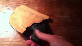 Glaco Horsehide Pocket Holster [upl. by Odnomyar]