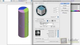 Adobe Illustrator CS5  Création de graphiques en 3 dimensions Ai05 [upl. by Burrill365]