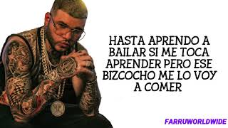 Cha Cha Cha Letra  Farruko Ft Jacob Forever [upl. by Irol]