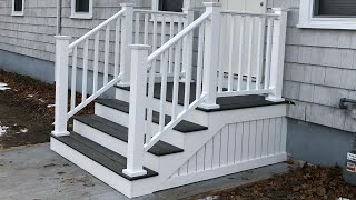 Vinyl Railing Install Video [upl. by Haymo860]