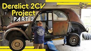 Rescuing my Abandoned 1963 Citroen 2CV Part 3  Patina Resto Mod [upl. by Zoara]