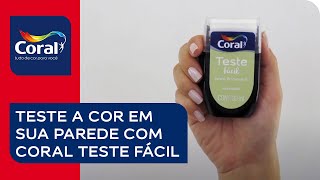 Acerte na cor usando Coral Teste Fácil [upl. by Nahtnhoj]