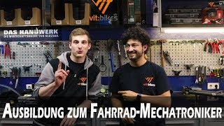 Ausbildung zum ZweiradmechatronikerFahrradtechnik  vitbikesTV 094 [upl. by Ddot313]