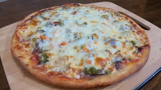 Homemade Italian Beef And Giardiniera Pizza Recipe shorts [upl. by Yrnehnhoj]