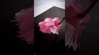 Acrylic Flowers youtubeshortseasysatisfyingartviraltrendingacrylicflowers [upl. by Hpeosj]