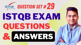 ISTQB Foundation CTFL Exam Questions and Answers Explained Part 29 [upl. by Nylsor]