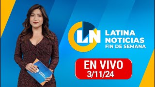 LATINA EN VIVO EDICIÓN MATINAL  DOMINGO 3 DE NOVIEMBRE DE 2024 [upl. by Bigg]