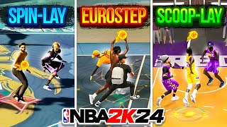 Advanced Lay Guide NBA 2k24 Next Gen Never Get Blocked Again [upl. by Nidnarb]