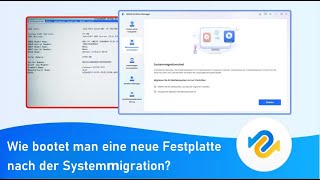 Wie bootet man eine neue Festplatte nach der Migration des Betriebssystems auf eine SSD [upl. by Nancie]