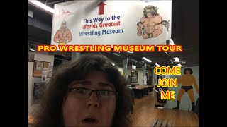 PRO WRESTLING WORLD MUSEUM TOUR ALLENTOWN PA MERCHANTS SQUARE MALL  JERPS93 [upl. by Glynn]