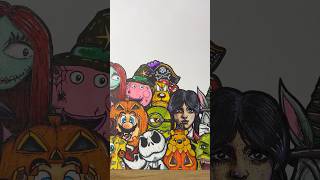 Halloween Cartoon Character l Part23 shorts disney halloween [upl. by Aleek201]