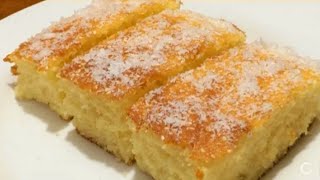 Easy Coconut Cake Recipe  Homemade Soft Coconut Cake Recipe [upl. by Laleb690]