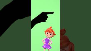 Finger Family Halloween Shadow Puppet Game cocomelon shorts [upl. by Chance]