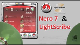 Nero 7 burning DVD amp LightScribe printing LightScribe [upl. by Heriberto]