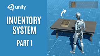 How to create a simple Inventory System in Unity 3D  Part 1 [upl. by Edrock688]