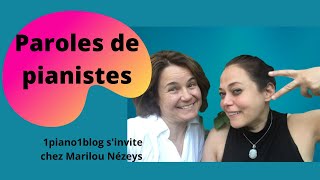 🌺 Paroles de pianistes Interview Marilou Nézeys et Aurélie Chevalier [upl. by Ztnahc859]