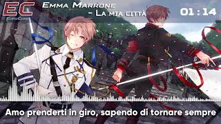 Nightcore  La mia città Eurovision 2014 Italy【Lyrics】「EuroCore」 [upl. by Vitkun378]