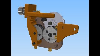 Direct extruder Flyingbear S1 and Ghost 6 3D model [upl. by Klein]