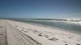 Relaxing Beach Environment  Navarre Beach Florida [upl. by Kaleb810]