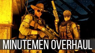 Militarized Minutemen  A Mod to Transform Fallout 4s Weakest Faction [upl. by Matthieu]