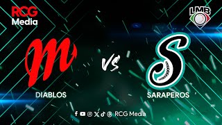 SEGUNDO JUEGO Saraperos de Saltillo VS Diablos  5 de junio del 2024 [upl. by Coppins]