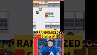 Randomized Radical Red Starter Option 1 radicalred nuzlocke randomizer pokemongame firered [upl. by Atinihc119]