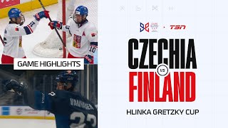 Czechia vs Finland FULL HIGHLIGHTS  2024 Hlinka Gretzky Cup [upl. by Gearard310]