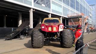 Monsterjam 2011 Gelredome Arnhem behind the scene [upl. by Trella760]