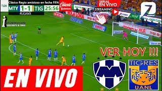 Tigres vs Monterrey En Vivo DONDE VER A QUE HORA JUEGA MONTERREY VS TIGRES Partido Amistoso USA [upl. by Aissak]