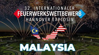 32 Internationaler Feuerwerkswettbewerb 2024  Team Malaysia quotRed Flame Special Effectsquot • RADIO 21 [upl. by Eloci558]