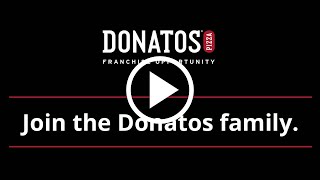 Donatos Pizza Franchise Opportunity Join the Donatos Family [upl. by Humph923]