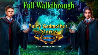 Lets Play  Fairy Godmother Stories 1  Cinderella  Full Walkthrough [upl. by Ollopa113]