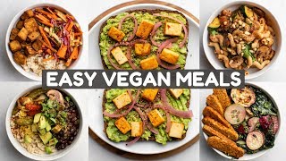 5 Meals I Eat Every Week Vegan [upl. by Itram]