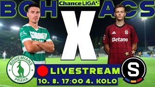 BOHEMIANS PRAHA  SPARTA PRAHA 🔴LIVESTREAM🔴 [upl. by Stephenson]