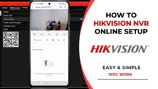 Hikvision NVR Online Setup [upl. by Couhp]