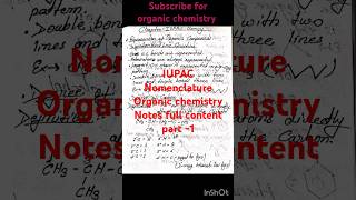 IUPAC Nomenclature Of Organic chemistry OneShot  viralvideo viralshorts subscribe gk [upl. by Sabelle686]