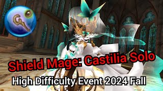 Shield Mage Castilia Solo  Toram Online [upl. by Albertine165]