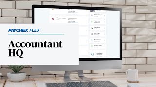 What is Paychex Flex® AccountantHQ [upl. by Berlyn]