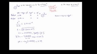 ChemDoctor calculating pH of a mixture of two weak acids [upl. by Senalda]