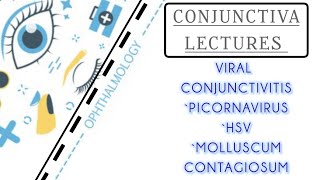 VIRAL CONJUNCTIVITIS PART2 PICORNAVIRUS HSV amp MOLLUSCUM CONTAGIOSUM [upl. by Hoi733]