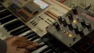 Waldorf Streichfett and Casio XWP1 demo [upl. by Ynttirb233]